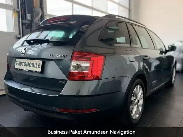 Gebraucht Skoda Octavia Business Line 190 PS (139 kW) 2018 Blau Kombi