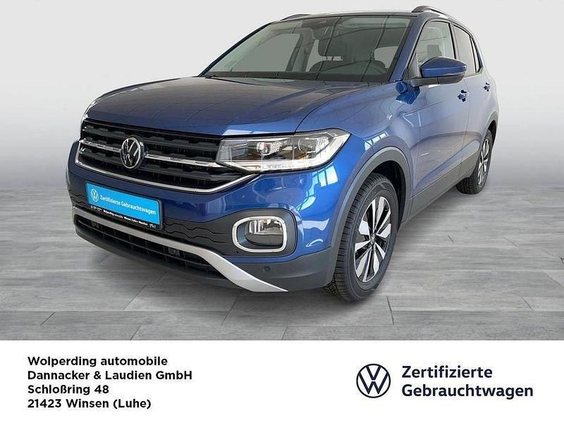 Gebraucht VW T-Cross Move 110 PS (80 kW) 2023 Reef blue (blau), metallic SUV