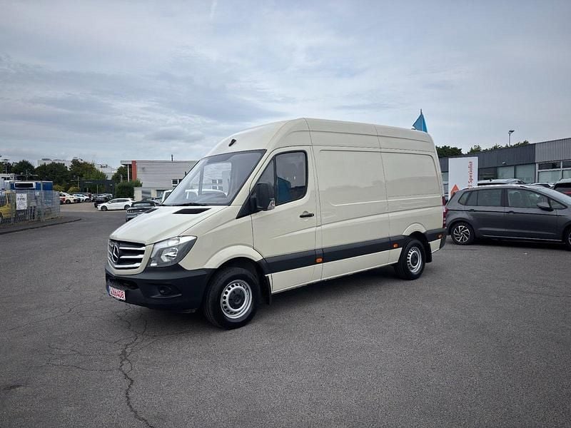 Kieselgrau Gebraucht 2018 Mercedes Sprinter Van | 18.445 € (Superpreis) - Bild 1/4
