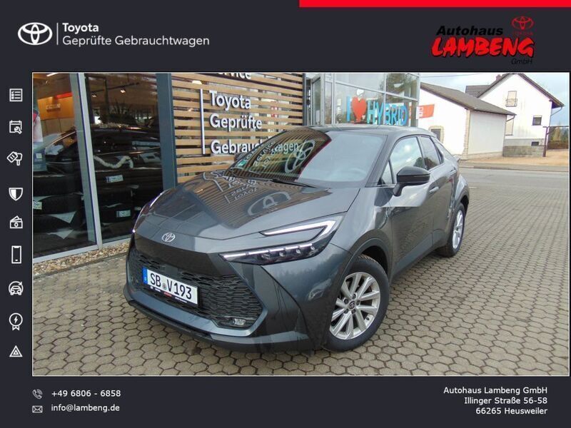 Marlingrau metallic / dach schwarz (metallic) Gebraucht 2023 Toyota C-HR Team SUV | 35.990 € (Fairer Preis) - Bild 1/4