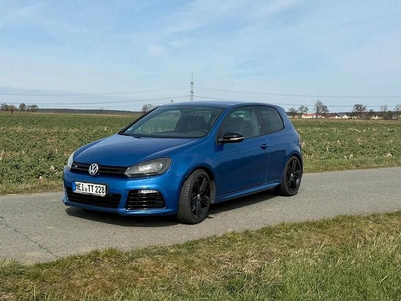 Gebraucht VW Golf VI R 271 PS (199 kW) 2010 Blau Kleinwagen