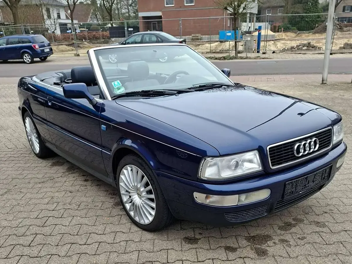 Gebraucht Audi Cabriolet 150 PS (110 kW) 1998 Blau Cabrio