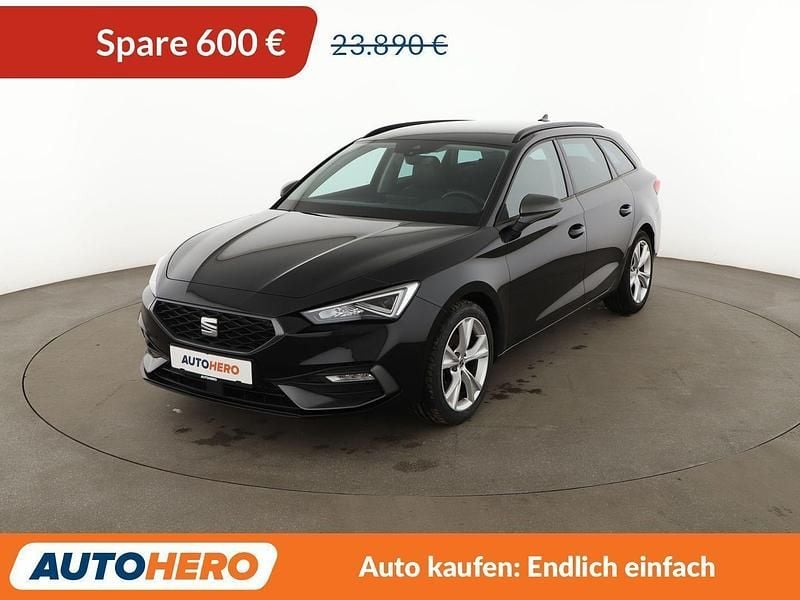 Gebraucht Seat Leon FR 150 PS (110 kW) 2022 Schwarz Kombi
