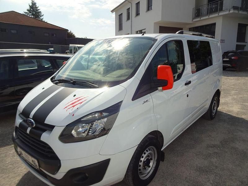 Weiß Gebraucht 2015 Ford Transit Custom Van / Kleinbus | 9.950 € (Superpreis) - Bild 1/4