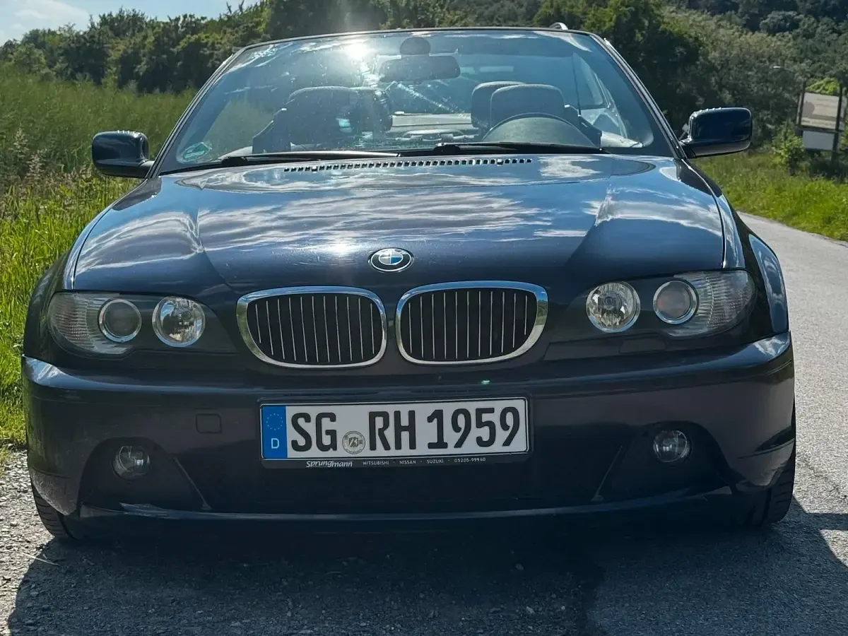 Gebraucht BMW 320 170 PS (125 kW) 2003 Blau Cabrio