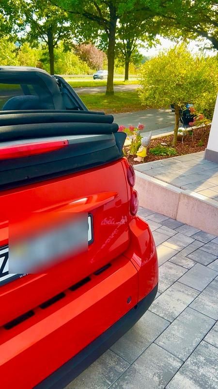 Rot Gebraucht 2008 Smart ForTwo Coupé Kleinwagen | 4.500 € (Teuer) - Bild 1/4