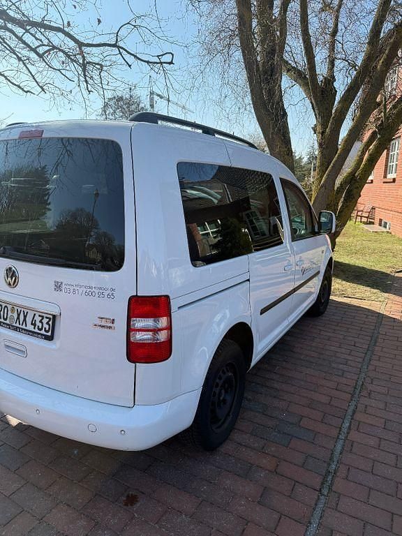 Gebraucht VW Caddy Comfortline 102 PS (75 kW) 2014 Weiß Van / Kleinbus