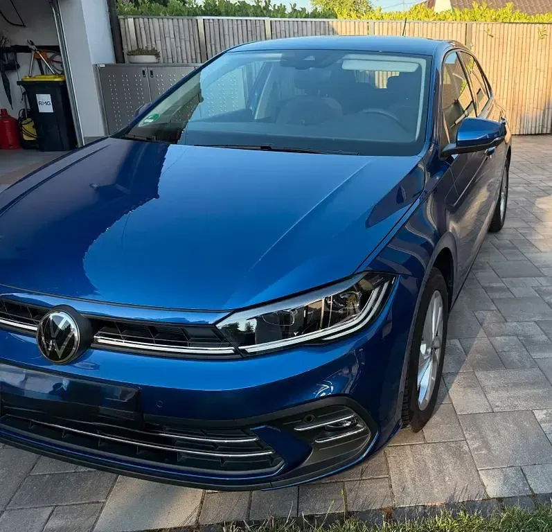 Gebraucht VW Polo Style 95 PS (69 kW) 2022 Blau Kleinwagen