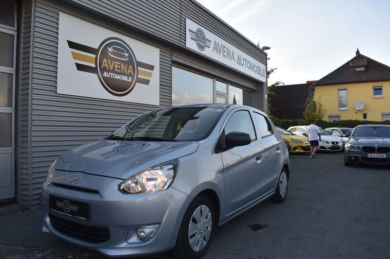 Gebraucht Mitsubishi Space Star Diamant Edition 71 PS (52 kW) 2016 Silber Kleinwagen