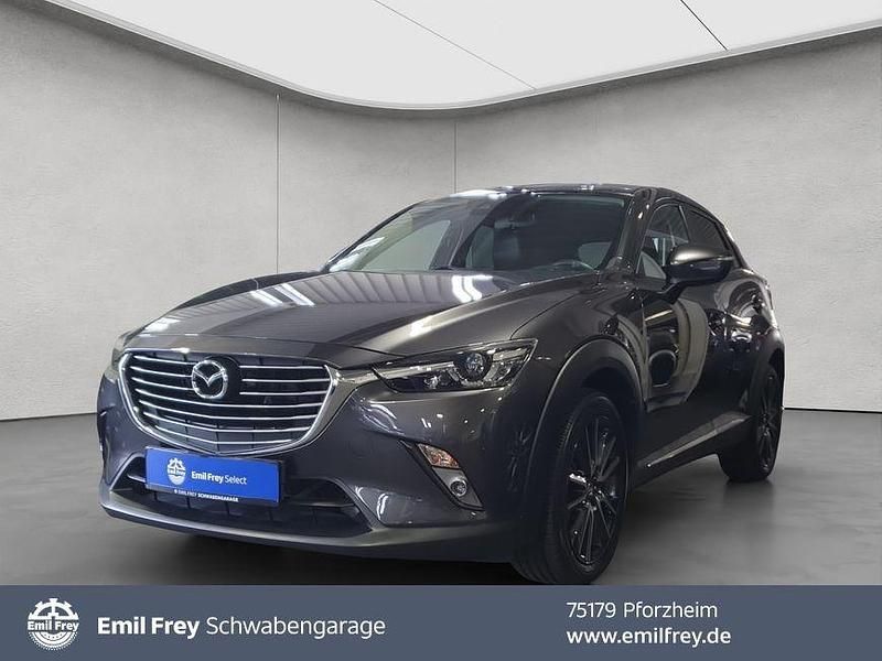 Grau Gebraucht 2018 Mazda CX-3 Sports-Line SUV | 17.850 € (Fairer Preis) - Bild 1/4