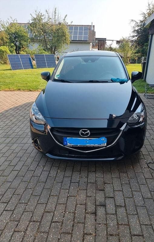 Schwarz Gebraucht 2018 Mazda 2 Exclusive-Line Kleinwagen | 7.700 € (Guter Preis) - Bild 1/4
