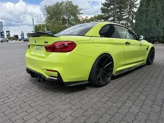 Gebraucht BMW M4 Cabriolet Sport Line 450 PS (330 kW) 2019 Grün Cabrio