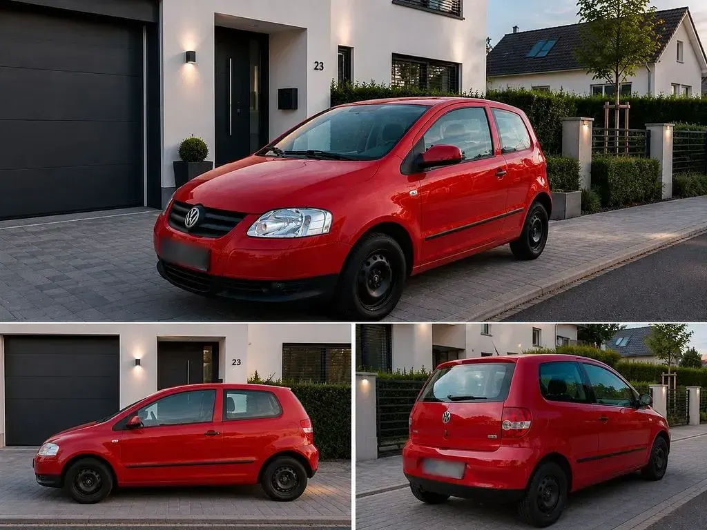 Używany VW Fox 55 KM (40 kW) 2008 Czerwony Hatchback