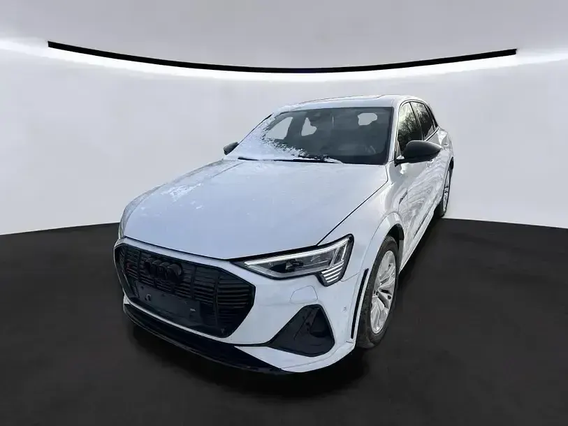 Gebraucht Audi e-tron Ambiente 369 kW (503 PS) 2022 Gletscherweiß metallic SUV