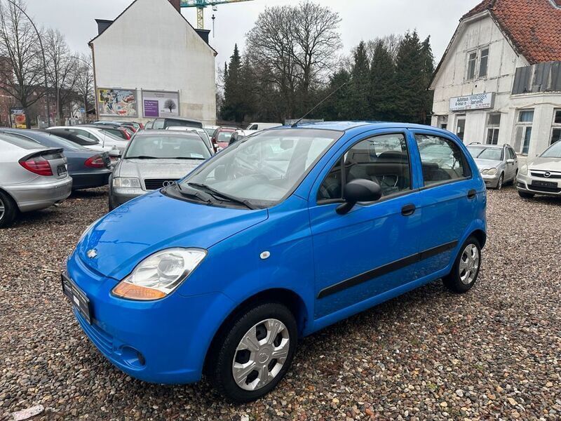Blau Gebraucht 2009 Chevrolet Matiz Kleinwagen | 1.650 € (Fairer Preis) - Bild 1/4