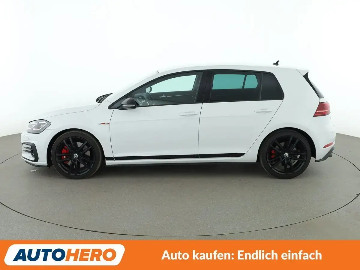 Gebraucht VW Golf VII GTI 245 PS (180 kW) 2019 Weiß Limousine