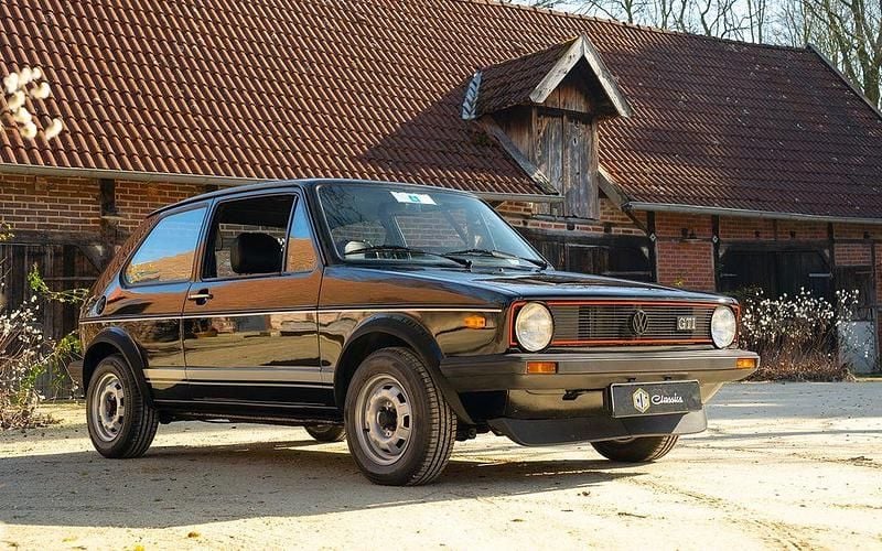 Gebraucht VW Golf I GTI 110 PS (80 kW) 1980 Schwarz Kleinwagen