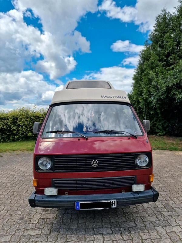 Rot Gebraucht 1986 VW T3 CLUB Van | 14.000 € - Bild 1/4