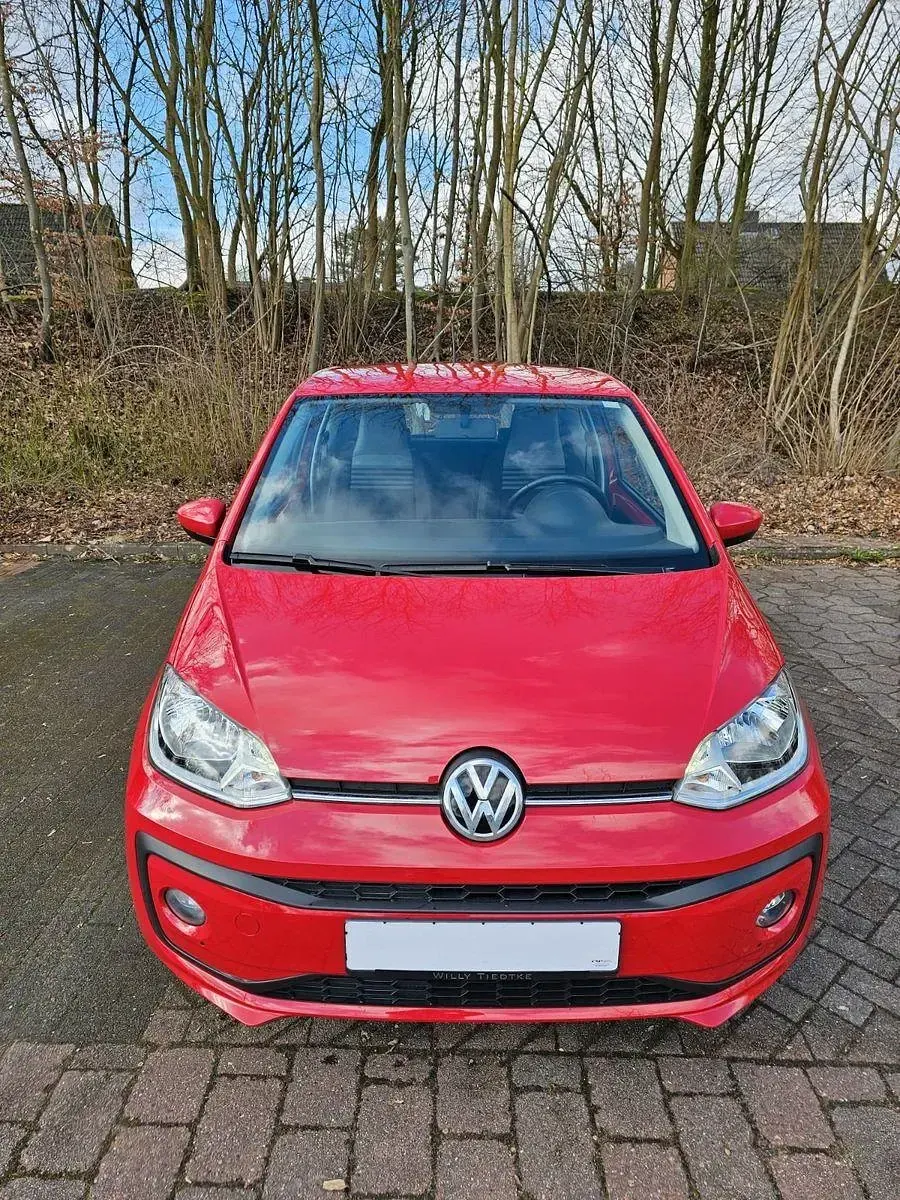 Gebraucht VW up! move up! 75 PS (55 kW) 2018 Rot Kleinwagen