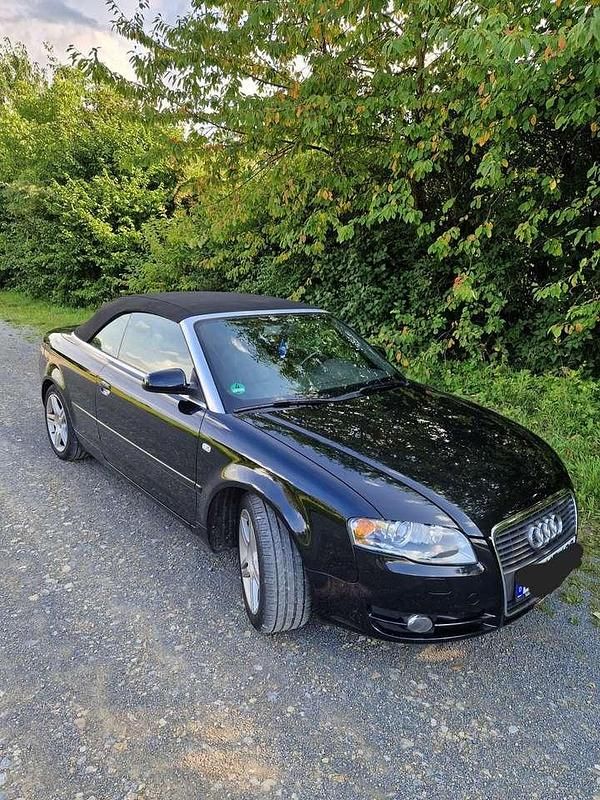 Schwarz Gebraucht 2008 Audi A4 Cabriolet Cabrio | 11.900 € (Teuer) - Bild 1/4