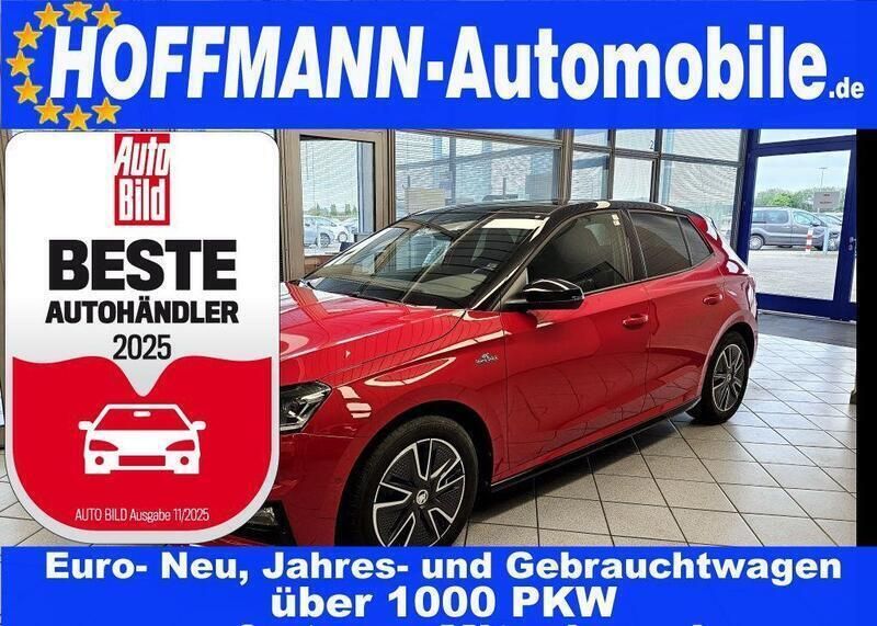 Rot Gebraucht 2024 Skoda Fabia Monte Carlo Kleinwagen | 20.350 € (Fairer Preis) - Bild 1/4