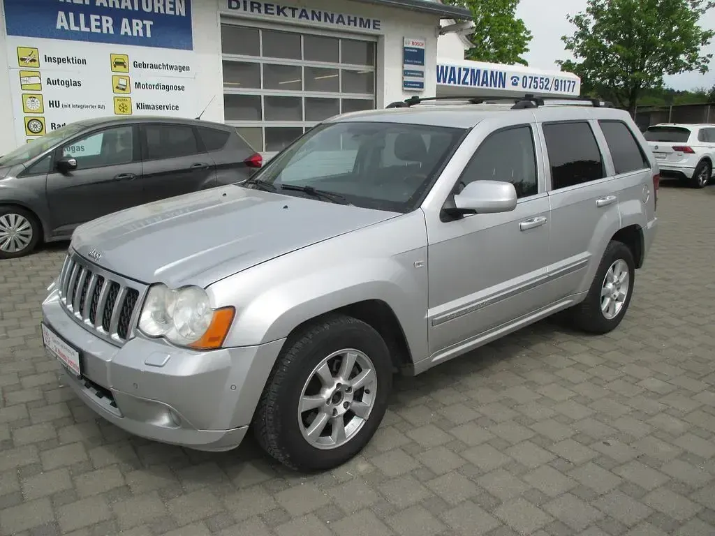 Gebraucht Jeep Grand Cherokee Overland 218 PS (160 kW) 2008 Silber SUV