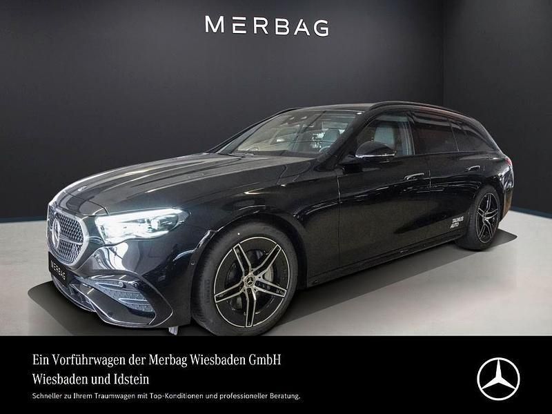 Schwarz Gebraucht 2024 Mercedes E300 AMG Kombi | 64.890 € (Teuer) - Bild 1/4