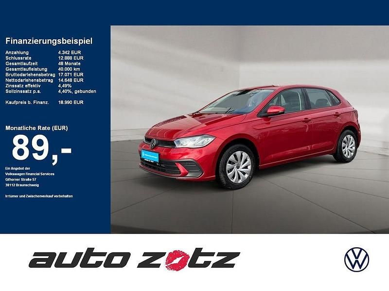 Gebraucht VW Polo Life 80 PS (58 kW) 2025 Rot Kleinwagen
