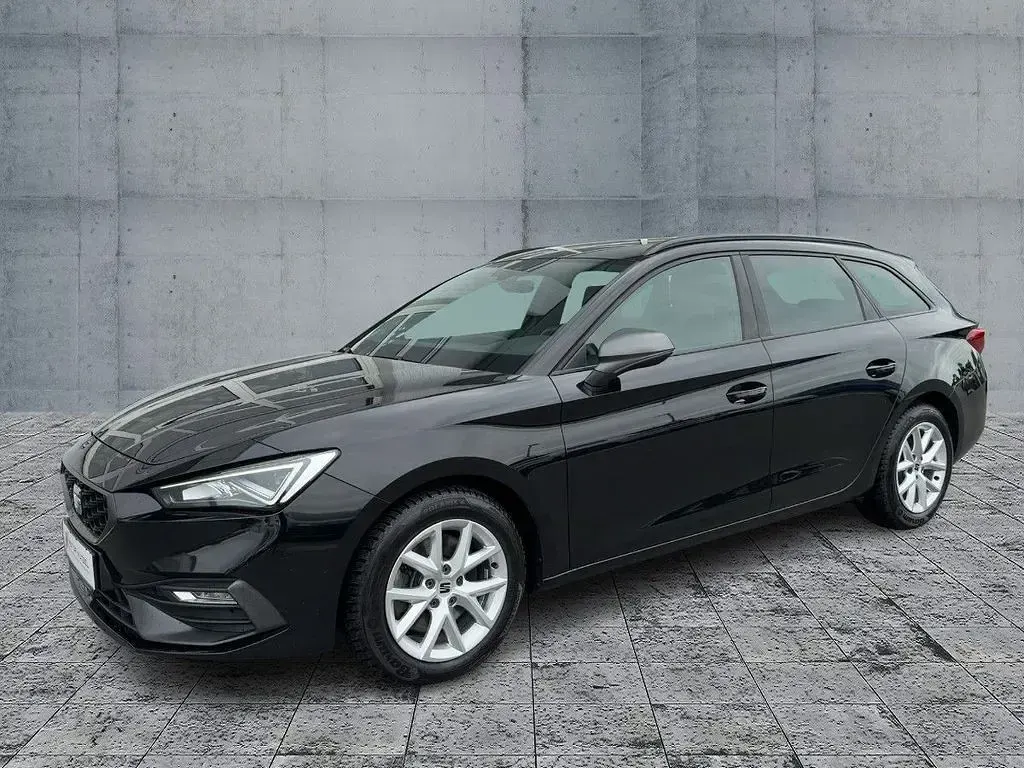 Gebraucht Seat Leon ST FR 150 PS (110 kW) 2022 Mitternachtsschwarz Kombi