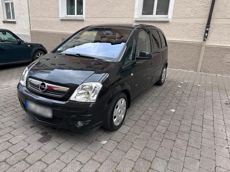 Gebraucht Opel Meriva 105 PS (77 kW) 2008 Schwarz Van / Kleinbus
