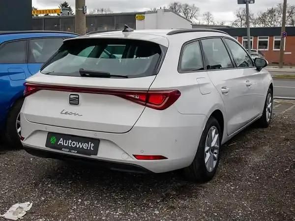 Usata Seat Leon 150 CV (110 kW) 2022 Bianco Station wagon