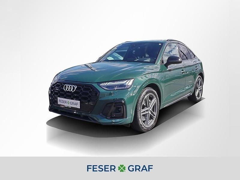 Goodwoodgrünperleffekt Gebraucht 2021 Audi SQ5 Sportback Ambiente SUV | 39.940 € (Fairer Preis) - Bild 1/3