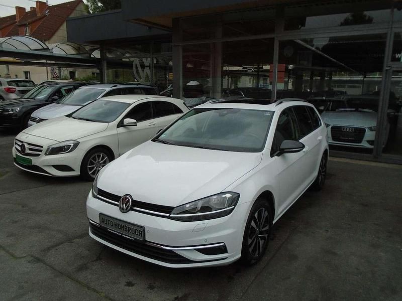 Weiß Gebraucht 2019 VW Golf VII IQ Drive Kombi | 10.990 € (Guter Preis) - Bild 1/4