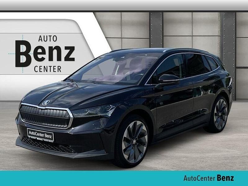 Schwarz Gebraucht 2021 Skoda Enyaq iV Suite SUV | 31.990 € (Fairer Preis) - Bild 1/4