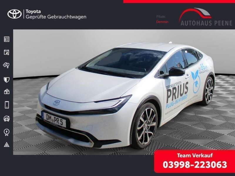 Platinumweiss Gebraucht 2023 Toyota Prius Executive Kleinwagen | 36.500 € (Fairer Preis) - Bild 1/3