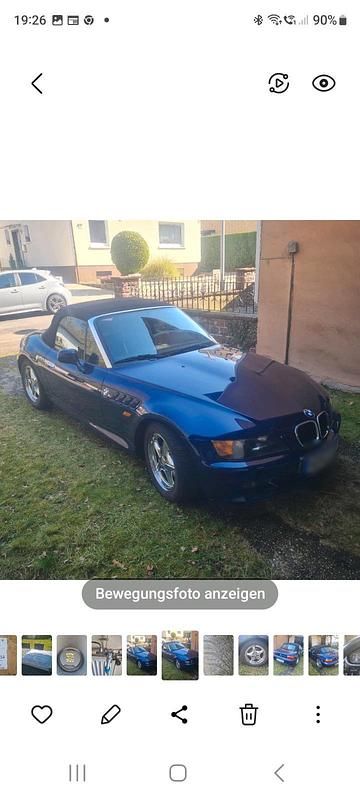 Gebraucht BMW Z3 118 PS (86 kW) 1998 Blau Cabrio