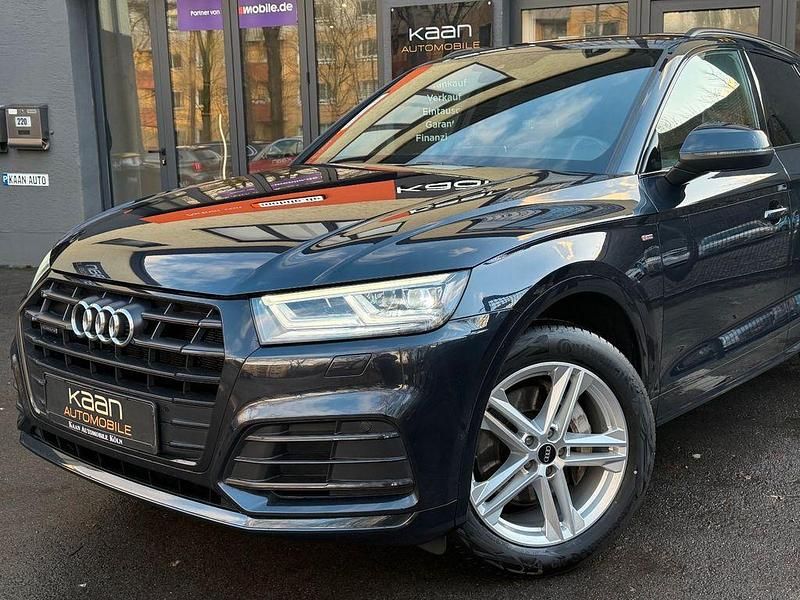 Gebraucht Audi Q5 S-Line 299 PS (219 kW) 2020 Mondscheinblau metallic SUV