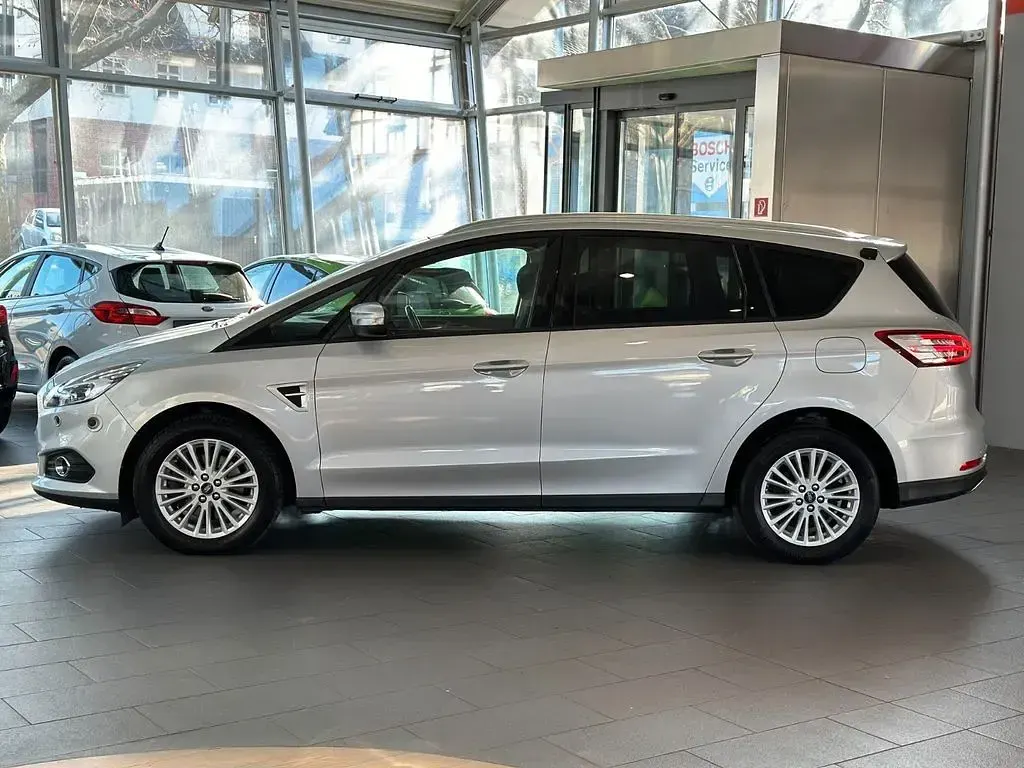 Gebraucht Ford S-MAX Business Edition 190 PS (139 kW) 2020 Polarsilber metallic Van / Kleinbus
