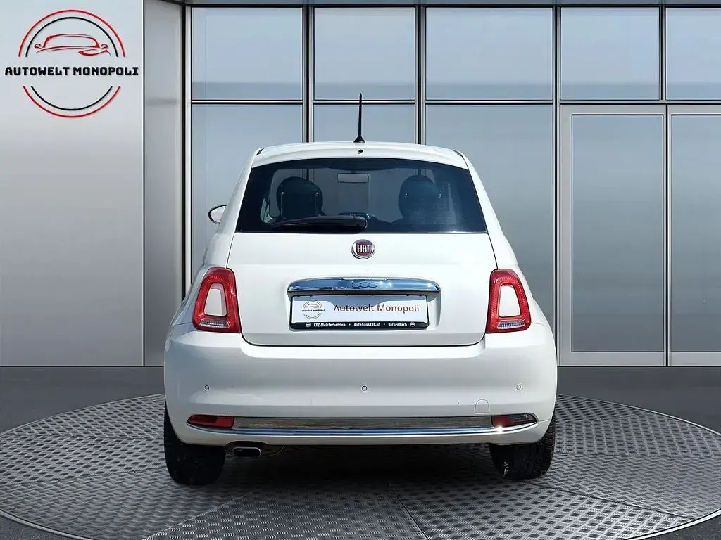 Gebraucht Fiat 500 Lounge 69 PS (50 kW) 2017 Weiß Kleinwagen