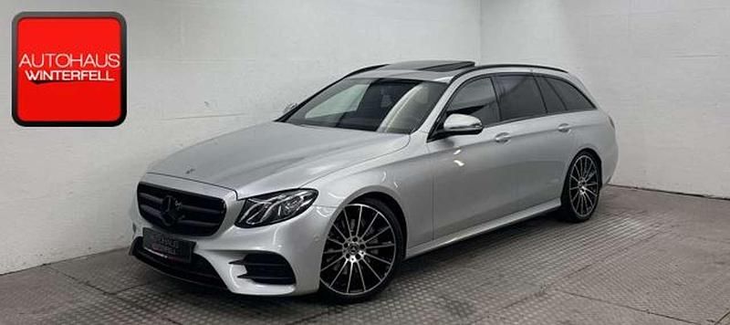Silber Gebraucht 2020 Mercedes E300 AMG Kombi | 27.400 € (Fairer Preis) - Bild 1/4