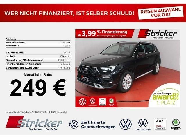 Gebraucht Seat Ateca Xperience 150 PS (110 kW) 2024 Magic schwarz metallic (metallic) SUV
