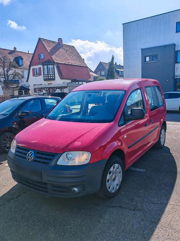 Gebraucht VW Caddy Life 102 PS (75 kW) 2009 Rot Van / Kleinbus
