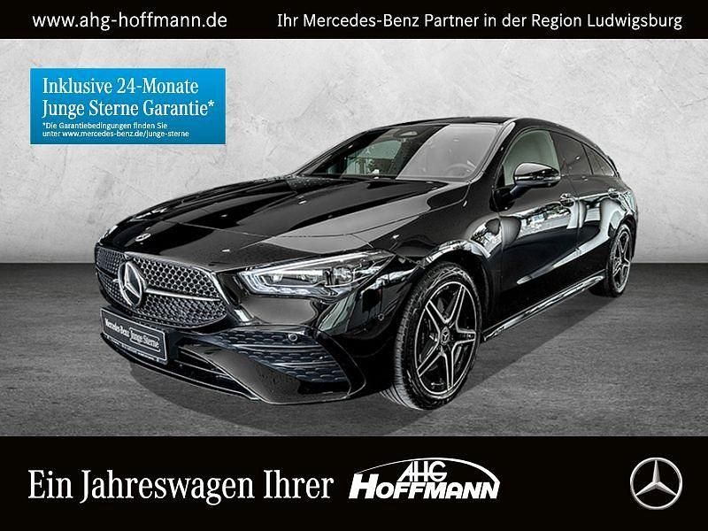 Schwarz Gebraucht 2024 Mercedes CLA250e Shooting Brake AMG Premium Kombi | 38.425 € (Fairer Preis) - Bild 1/4
