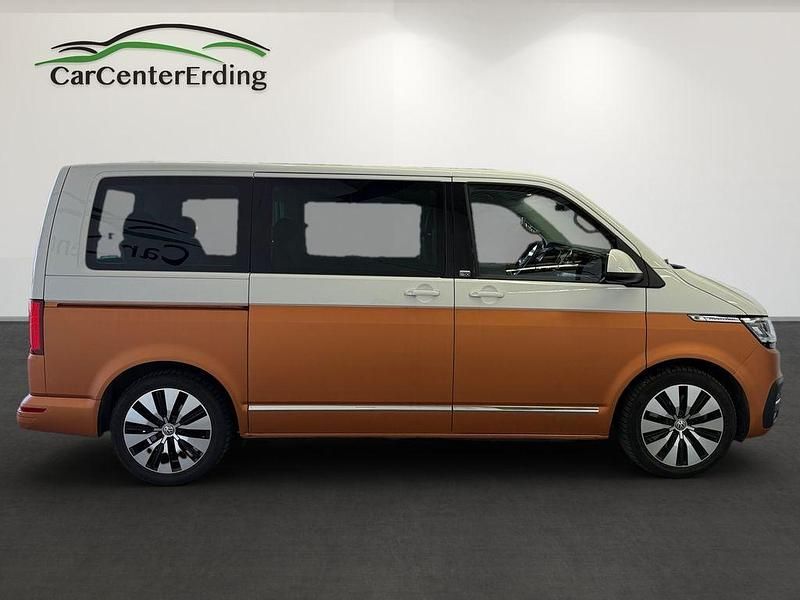 Gebraucht VW Multivan Generation Six 199 PS (146 kW) 2020 Candyweiss/orange Van