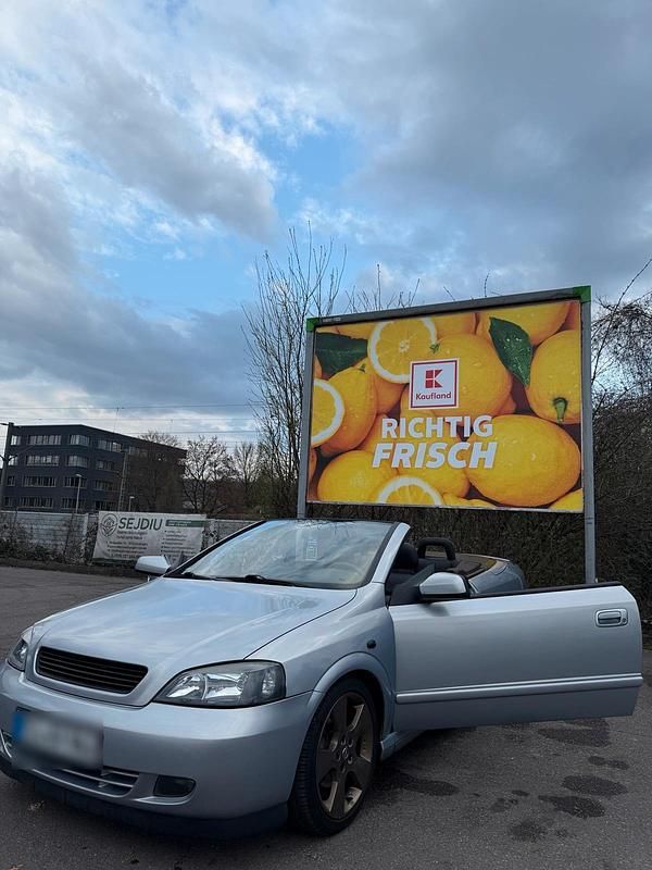 Gebraucht Opel Astra Cabriolet 101 PS (74 kW) 2003 Grau Cabrio