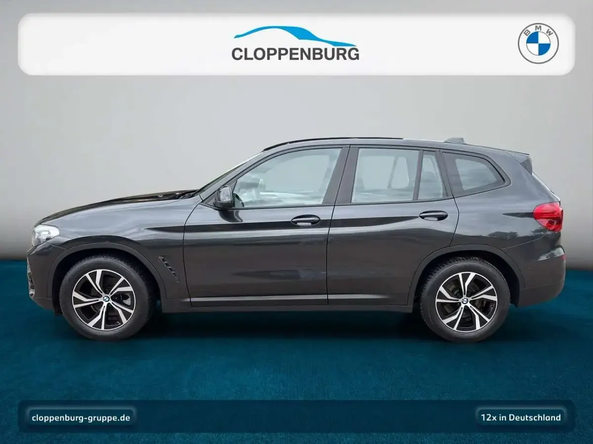 Gebraucht BMW X3 Advantage 184 PS (135 kW) 2019 Sophistograu brillanteffekt SUV
