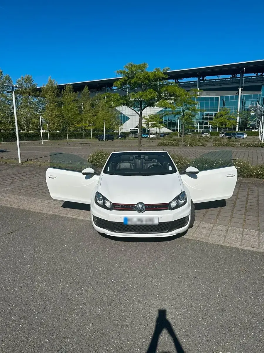 Gebraucht VW Golf Cabriolet GTI 210 PS (154 kW) 2012 Weiß Cabrio