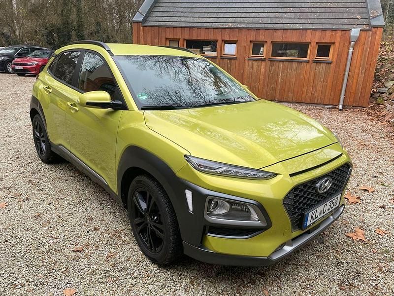 Gelb Gebraucht 2019 Hyundai Kona Premium SUV | 15.600 € (Fairer Preis) - Bild 1/3