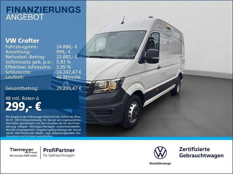 Gebraucht VW Crafter 122 PS (89 kW) 2020 Weiß Van