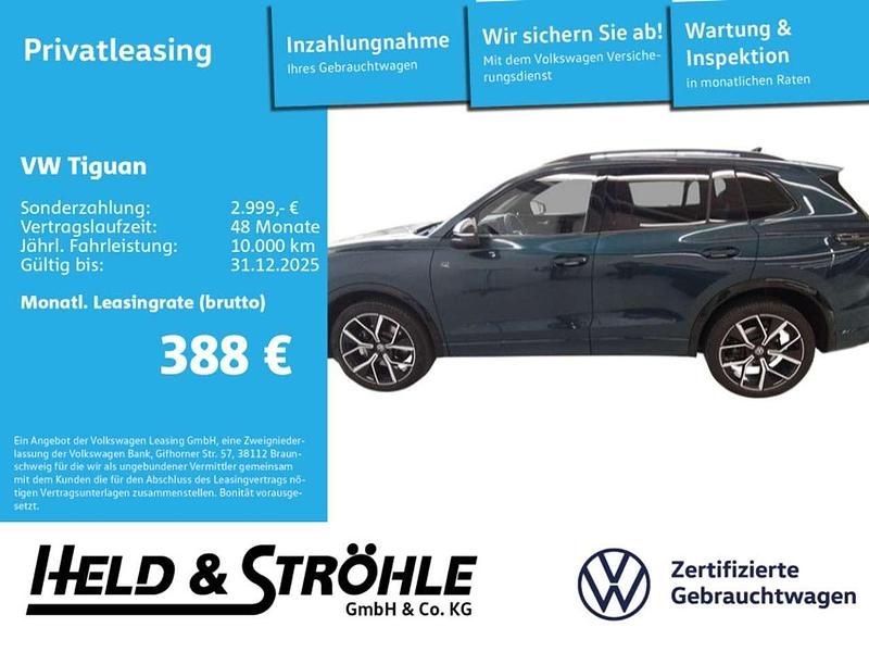 Nightshade blue metallic Gebraucht 2025 VW Tiguan R-line SUV | 46.990 € (Fairer Preis) - Bild 1/1